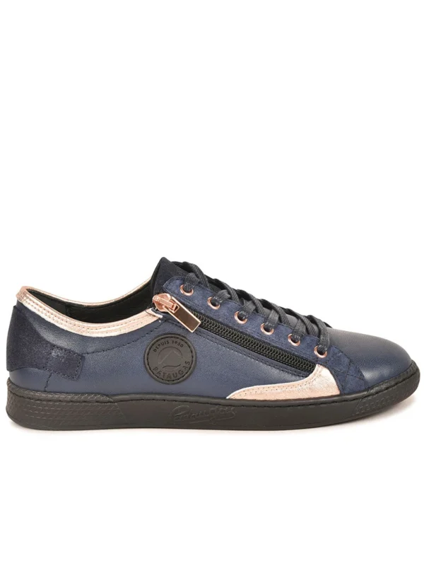 Outlet 13 Outlet -Chaussures Paris Boutique 628254 BASKET FEMME JESTER MIX F4H MARINE ROSE 1