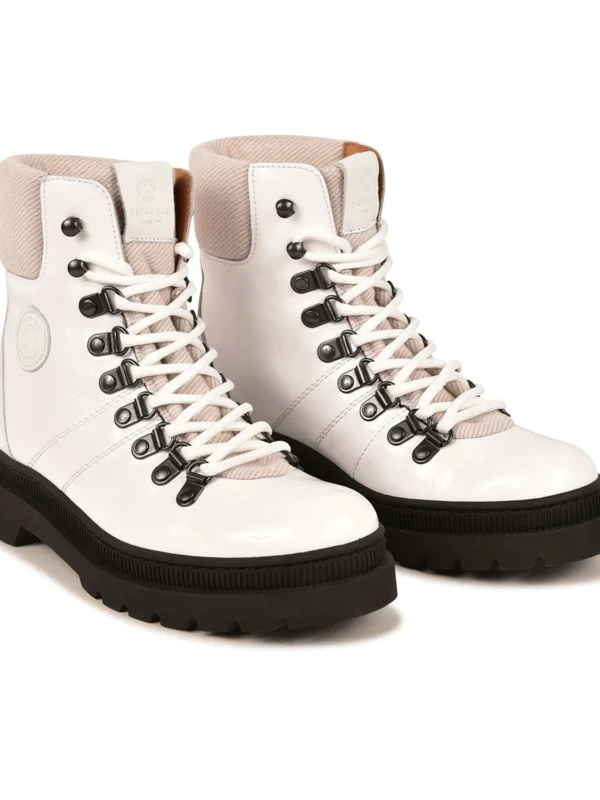 Chaussures Paris Boutique -Chaussures Paris Boutique 628264 100 BOOTS FEMME NISTOS V F4H BLANC 4