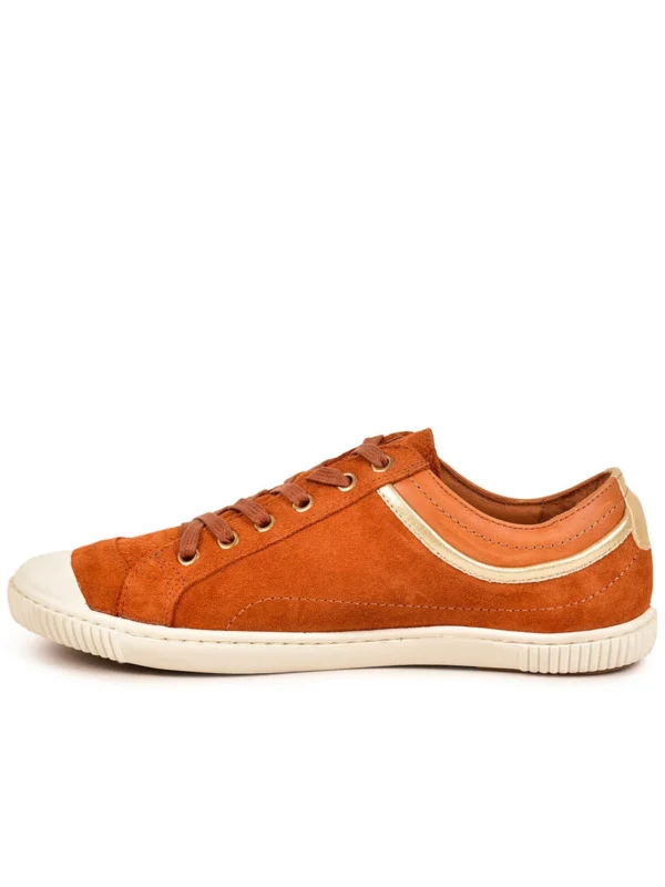Outlet -Chaussures Paris Boutique BASKET FEMME BISK M F2I CAMEL 628361 751 3