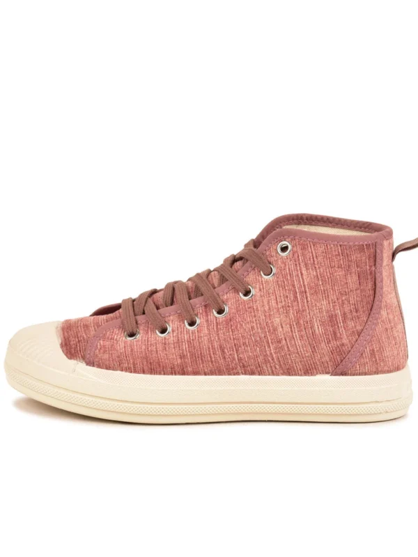 Outlet -Chaussures Paris Boutique BASKET FEMME ETCHE M TD F4I VIEUX ROSE 628489 305 2