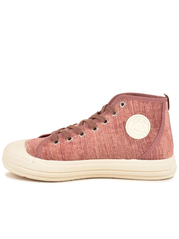 Outlet -Chaussures Paris Boutique BASKET FEMME ETCHE M TD F4I VIEUX ROSE 628489 305 3
