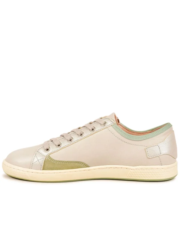 Outlet -Chaussures Paris Boutique BASKET FEMME JESTER MIX F2H GRIS PERLE 628069 657 3