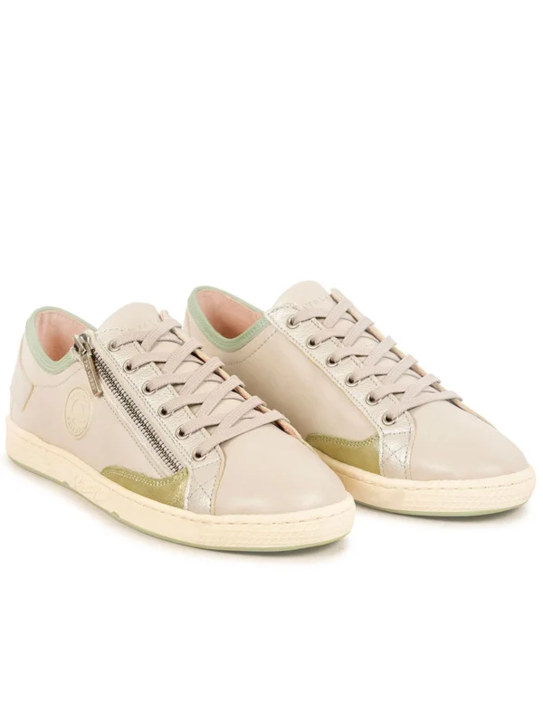 Outlet -Chaussures Paris Boutique BASKET FEMME JESTER MIX F2H GRIS PERLE 628069 657 4