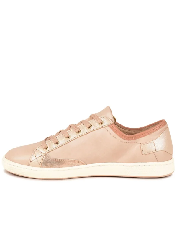 Outlet 2 Outlet -Chaussures Paris Boutique BASKET FEMME JESTER MIX F2H ROSE 628069 300 3