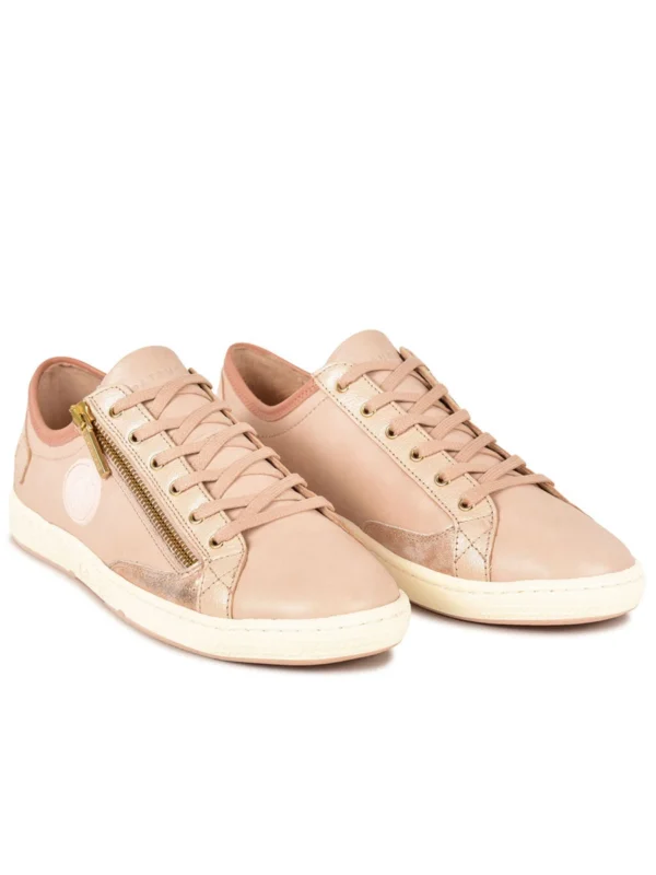Outlet 3 Outlet -Chaussures Paris Boutique BASKET FEMME JESTER MIX F2H ROSE 628069 300 4