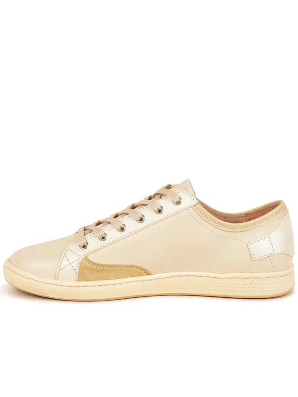 Outlet -Chaussures Paris Boutique BASKET FEMME JESTER MIX F2I OFF WHITE 628069 108 3