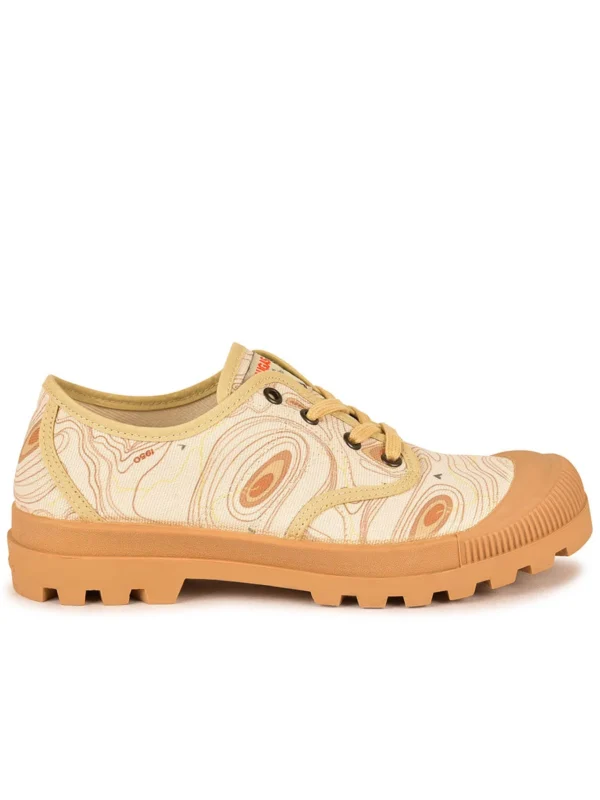 Outlet 7 Outlet -Chaussures Paris Boutique BASKET FEMME OG L TOPO F2I BEIGE 628387 150 1