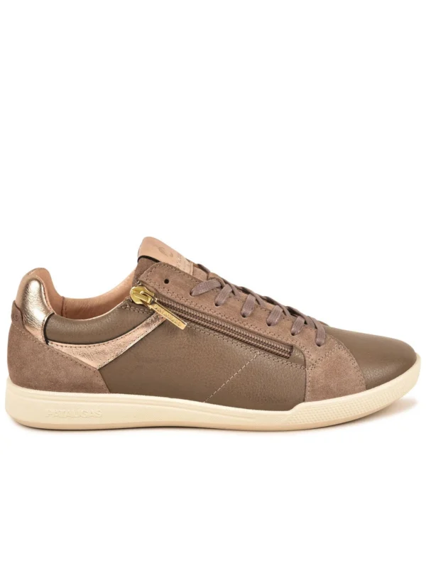 Outlet 10 Outlet -Chaussures Paris Boutique BASKET FEMME PALME L MIX F2I TAUPE 628403 154 1 e5294056 8006 40df a612 9b59dee86add