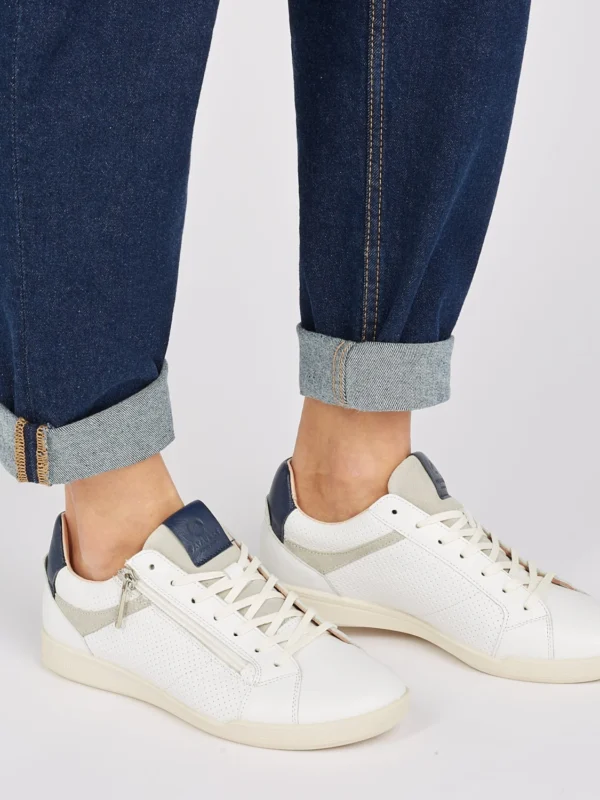 Outlet 11 Outlet -Chaussures Paris Boutique BASKET FEMME PALME L PE F2I MARINE 628405 456 Porte scaled