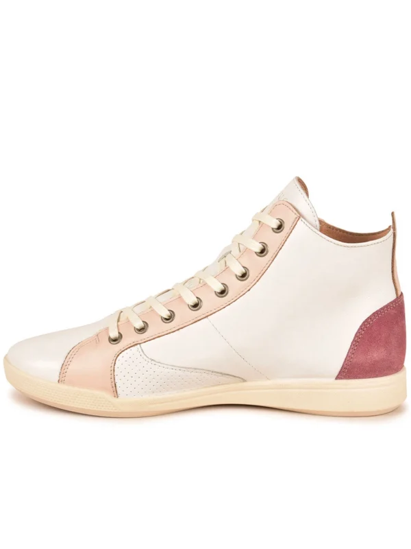 Outlet -Chaussures Paris Boutique BASKET FEMME PALME PER F2I ROSE 628402 300 3