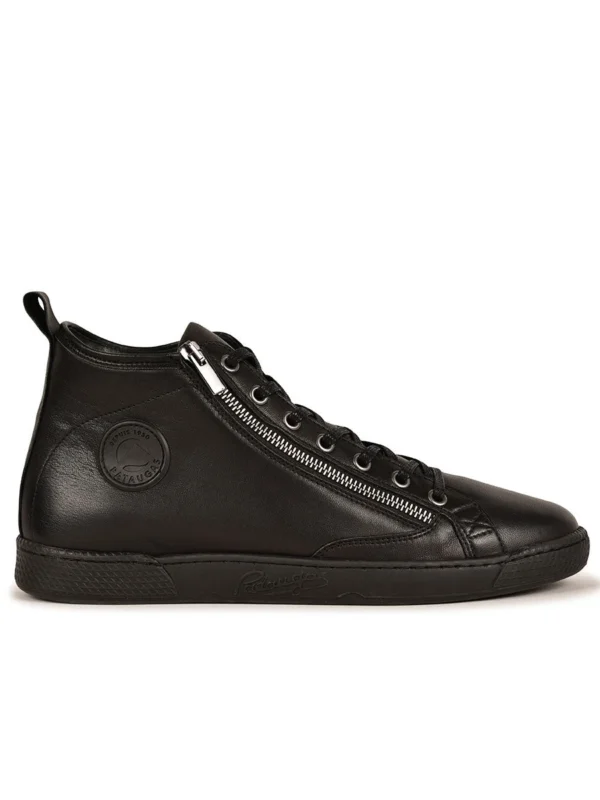 Chaussures Paris Boutique -Chaussures Paris Boutique BASKET HAUTE HOMME JAYER H4G NOIR 1