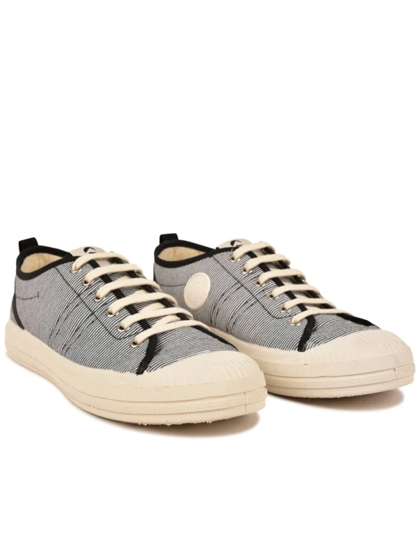 Chaussures Paris Boutique -Chaussures Paris Boutique BASKET HOMME ETCHE L TRAY H2H NOIR 4