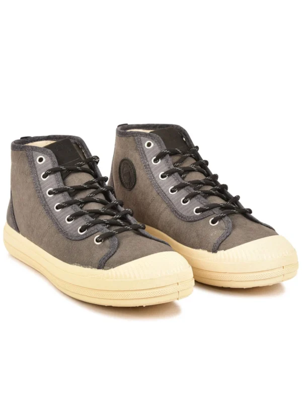 Chaussures Paris Boutique -Chaussures Paris Boutique BASKET HOMME ETCHE M MIXVC H4I ANTHRACITE 628486 655 4