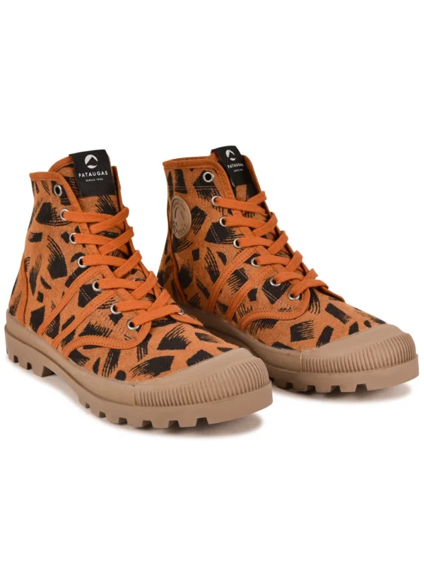 Outlet -Chaussures Paris Boutique BOOTS FEMME OG M GR F2H CARAMEL 4