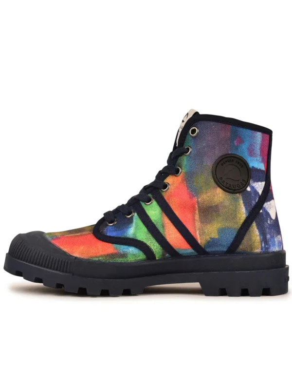 Outlet -Chaussures Paris Boutique BOOTS FEMME OG T F2H MARINE MULTI 2