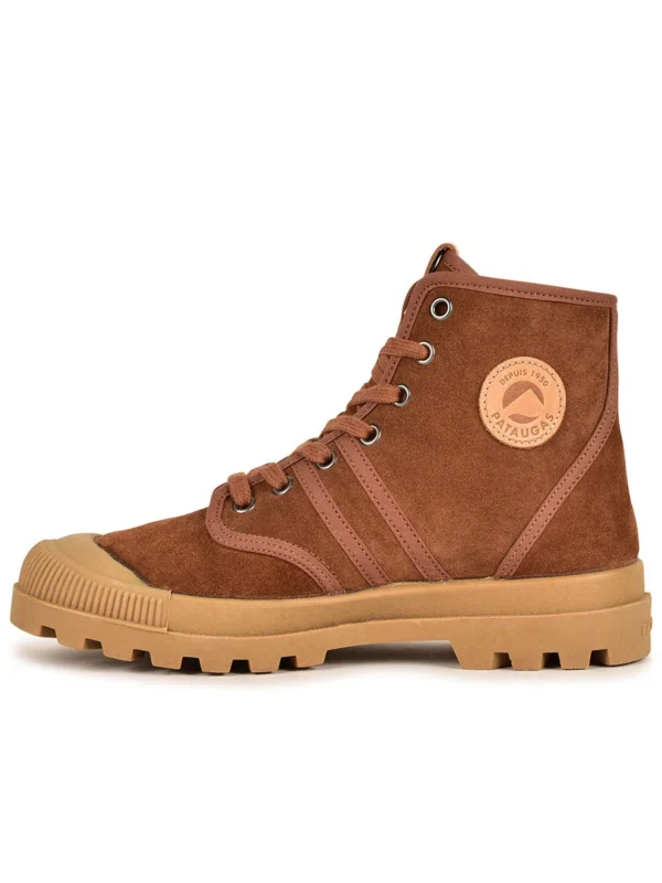 Outlet 14 Outlet -Chaussures Paris Boutique BOOTS FEMME ORIGINALE S F4G CARAMEL LACET2