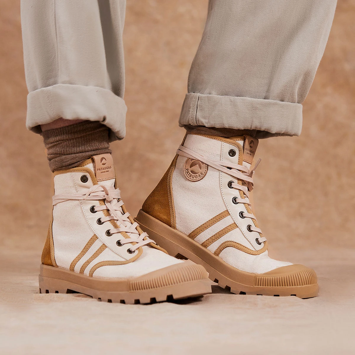 Chaussures Paris Boutique -Chaussures Paris Boutique F AUTHENTIQUE MIXTC SABLE