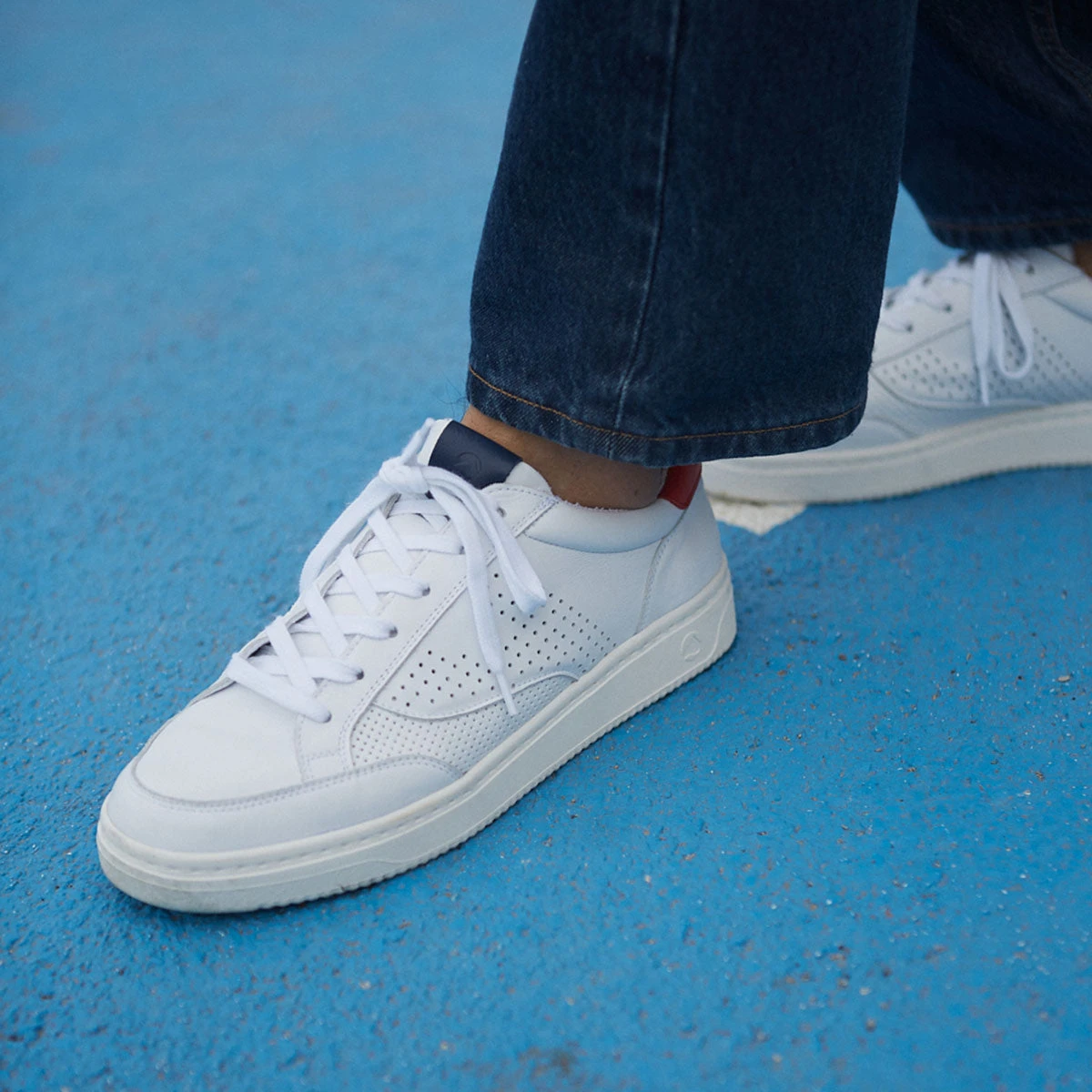 Pataugas BASALTE/N H2H BLANC/ROUGE 4 Pataugas BASALTE/N H2H BLANC/ROUGE – Image 4